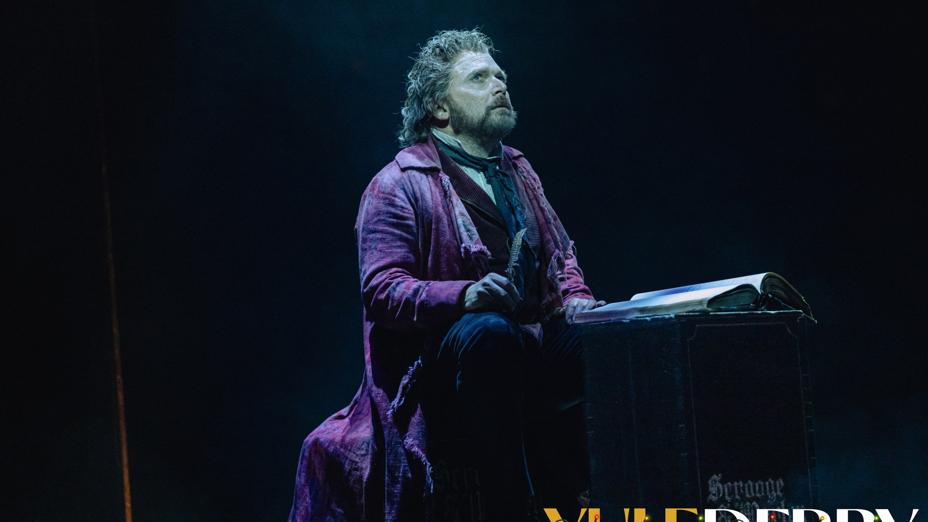 Michael Cerveris as Scrooge in 'A Christmas Carol PAC NYC