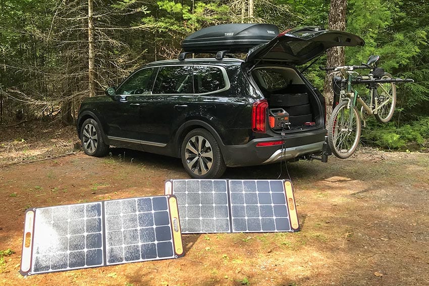 Jackery two panel 200W solar array