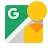 The Street View logo, a green square with a white "G" and a diagonal white line, overlaid with a yellow person icon.