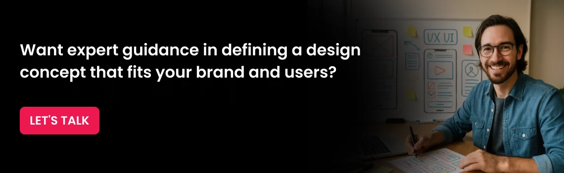 defining a design concept CTA