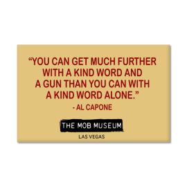 The MOB Museum Capone Magnet