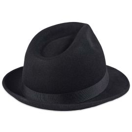 Black Fedora Hat