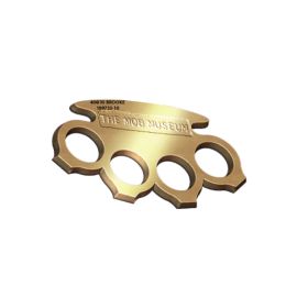 The MOB Museum Brass Knuckles Magnet