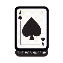 The Mob Museum Playing Card Sticker