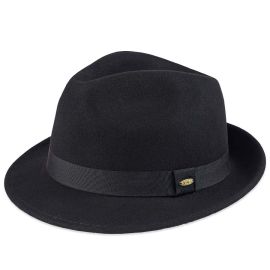 Black Fedora Hat
