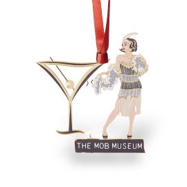 The Mob Museum Flapper Ornament