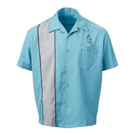 Retro Cocktail Men's Button-Up Shirt