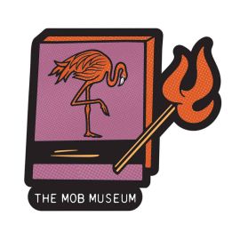 The Mob Museum Las Vegas Matchbox Sticker