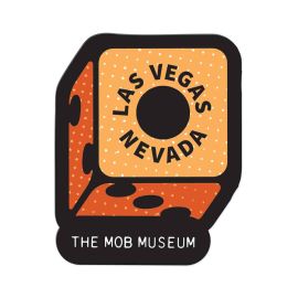 The Mob Museum Dice Sticker