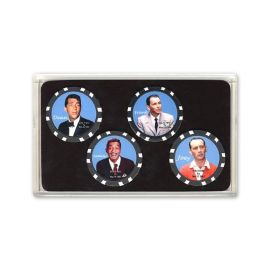 Rat Pack Collector Poker Chip Set
