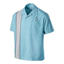Retro Cocktail Men's Button-Up Shirt