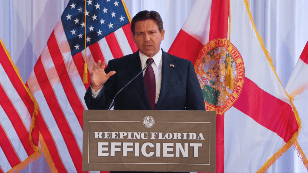 Image for story: DeSantis announces DOGE task force to slash government waste in Florida