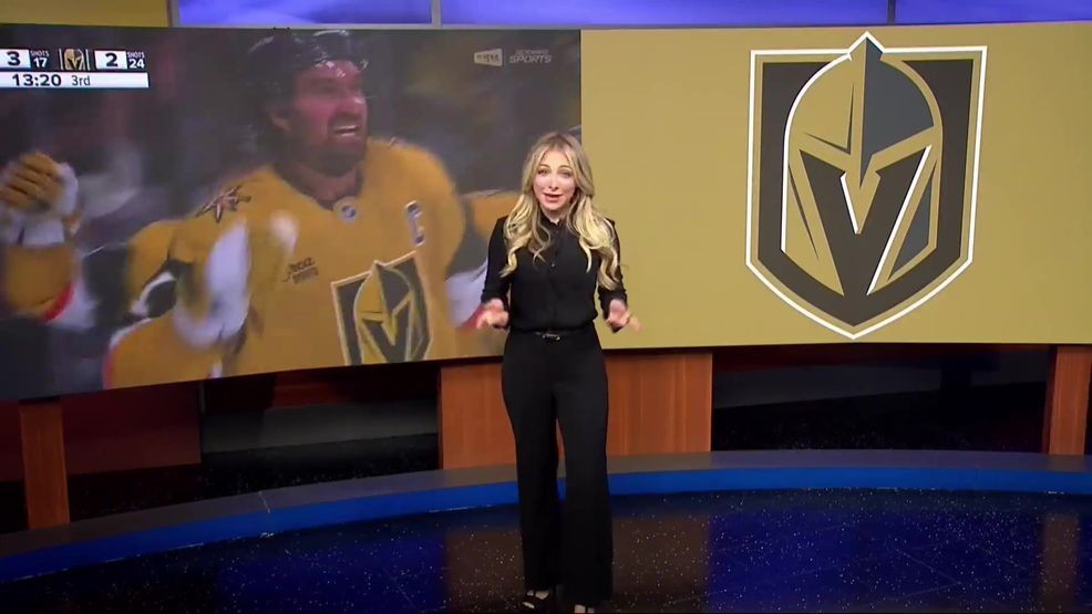 Image for story:  Hertl scores twice, Lindbom gets his 1st NHL win in the Knights’ 4-3 victory over the Sha