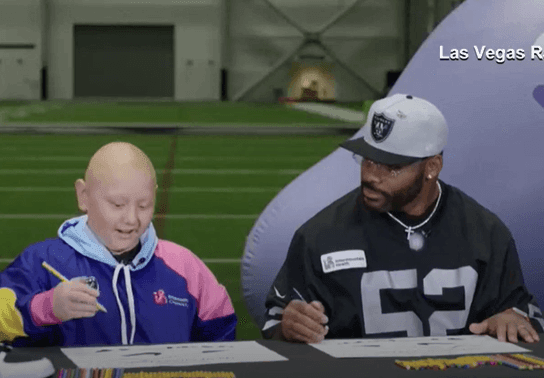 Image for story: Raiders LB Elandon Roberts Find Perspective Through "My Cleats My Cause"