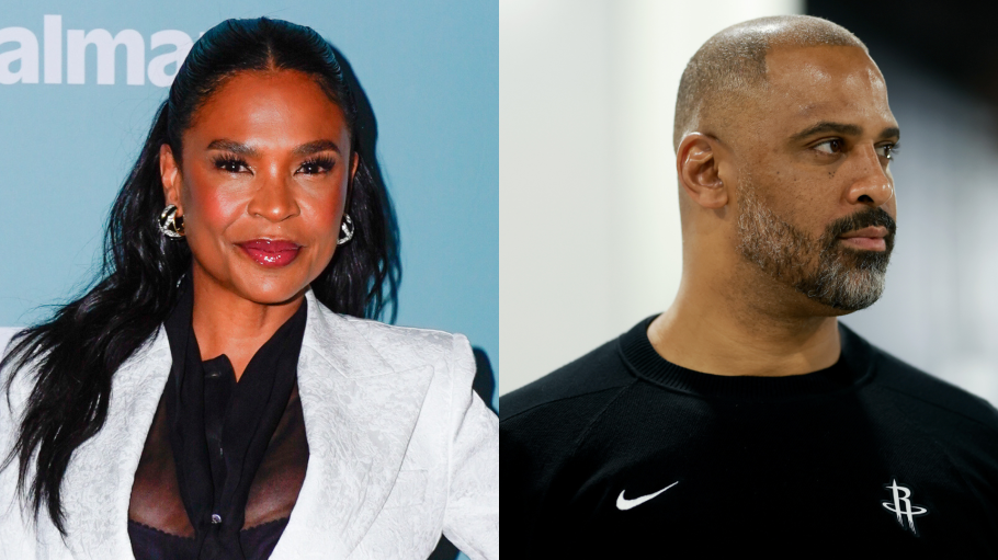 Nia Long at 2025 American Black Film Festival; Ime Udoka at Houston Rockets Media Day 2025.