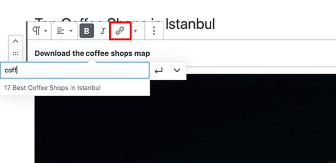 Adicionando links internos no WordPress Adicionando links internos no WordPress