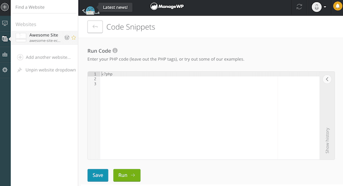 Bir web sitesine veya bloga özel kod parçacıkları ekleme Bir web sitesine veya bloga özel kod parçacıkları ekleme